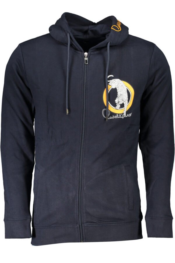 CAVALLI CLASS MEN'S  ZIP SWEATSHIRT