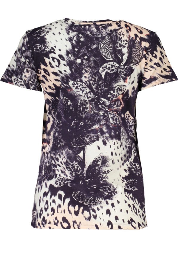 cavalliclasst-shirtmanichecortedonnarosa_2.jpg CAVALLI CLASS WOMEN'S SHORT SLEEVE T-SHIRT PINK
