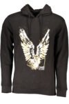 cavalliclassfelpasenzazipuomonero_1.jpg CAVALLI CLASS MEN'S ZIPLESS SWEATSHIRT
