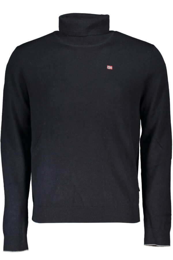napapijrimaglioneuomonero_1.jpg NAPAPIJRI MEN'S BLUE SWEATER