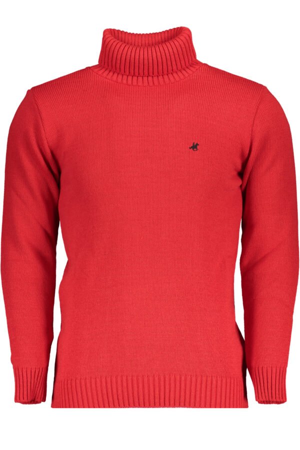 usgrandpolomaglioneuomorosso_1.jpg US GRAND POLO MEN'S WHITE SWEATER