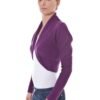 DATCH SHRUG LONG SLEEVES PURPLE WOMAN
