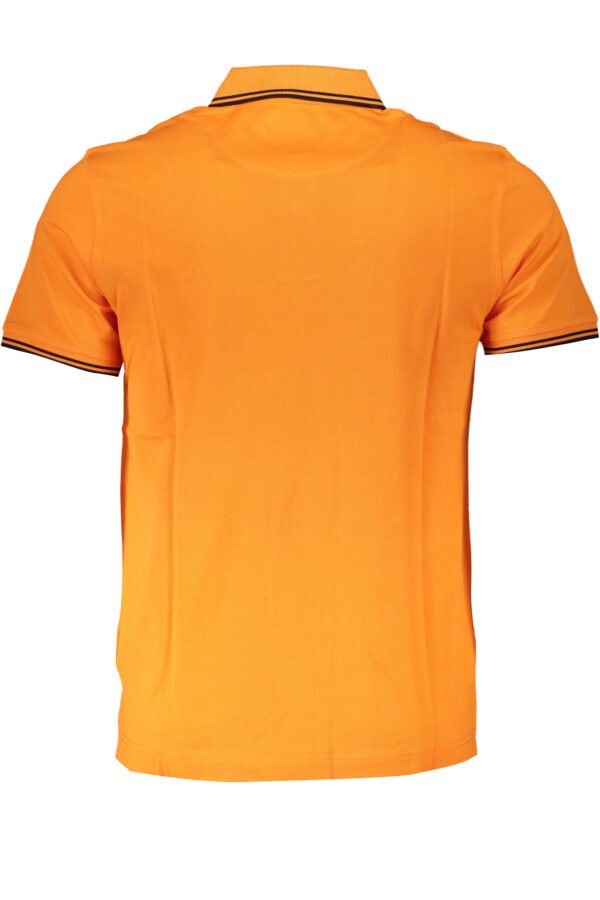 harmont26blainepolomanichecorteuomoarancio_2.jpg HARMONT & BLAINE YELLOW MEN'S SHORT SLEEVED POLO SHIRT
