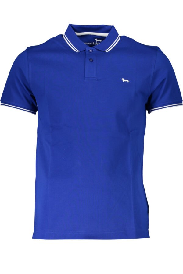 harmont26blainepolomanichecorteuomoblu_1.jpg HARMONT & BLAINE YELLOW MEN'S SHORT SLEEVED POLO SHIRT