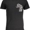 CAVALLI CLASS MEN'S SHORT SLEEVED T-SHIRT 