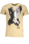 cavalliclasst-shirtmanichecorteuomobeige_1.jpg CAVALLI CLASS MEN'S SHORT SLEEVED T-SHIRT