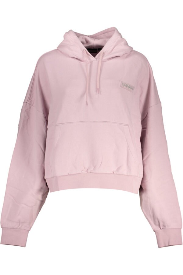 napapijrifelpasenzazipdonnarosa_1.jpg NAPAPIJRI WOMEN'S ZIPLESS SWEATSHIRT BLACK