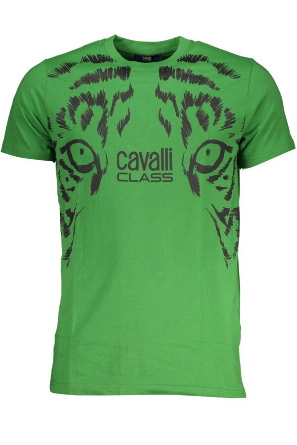 CAVALLI CLASS MEN'S SHORT SLEEVED T-SHIRT 