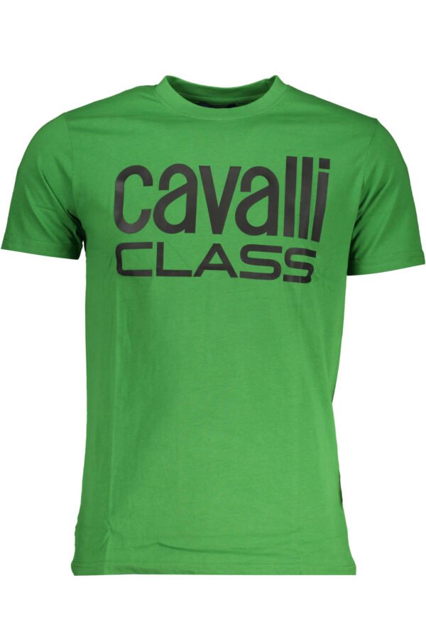 CAVALLI CLASS MEN'S SHORT SLEEVED T-SHIRT 
