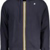 K-WAY MEN'S BLUE ZIP SWEATSHIRT