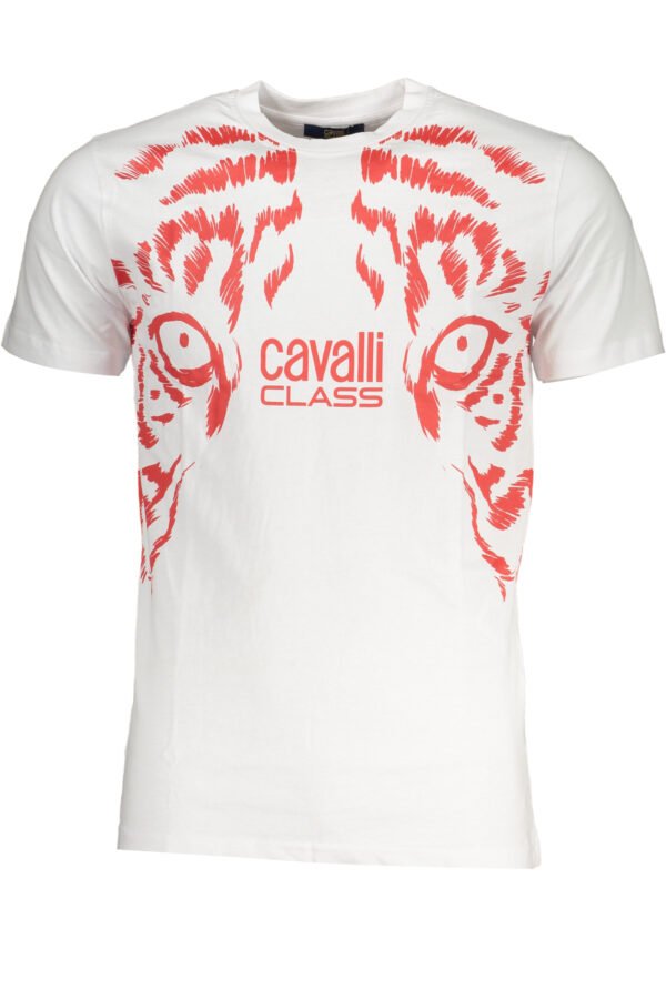 CAVALLI CLASS MEN'S SHORT SLEEVED T-SHIRT 