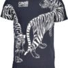 CAVALLI CLASS MEN'S SHORT SLEEVED T-SHIRT 