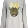 CAVALLI CLASS WOMEN'S ZIPLESS SWEATSHIRT 
