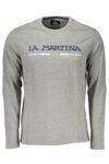 LA MARTINA MEN'S LONG SLEEVE T-SHIRT GRAY