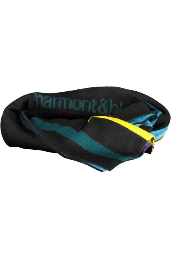 harmont26blainesciarpauomonero_1.jpg HARMONT & BLAINE GRAY MEN'S SCARF