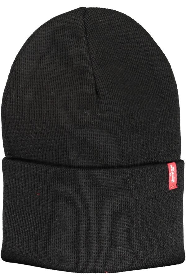levi27sberrettouomonero_1.jpg LEVI'S GRAY MEN'S BEANIE
