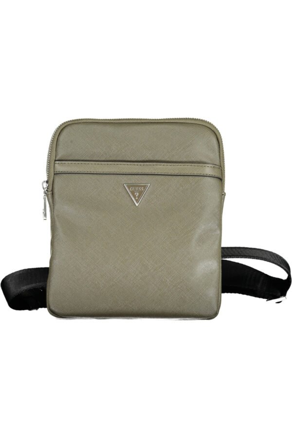 guessjeanstracollauomoverde_1.jpg GUESS JEANS MAN GREEN SHOULDER BAG
