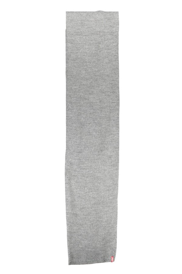 levi27ssciarpauomogrigio_3.jpg LEVI'S GRAY MEN'S SCARF