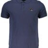 cavalliclasspolomanichecorteuomoblu_1.jpg CAVALLI CLASS POLO SHORT SLEEVE MAN