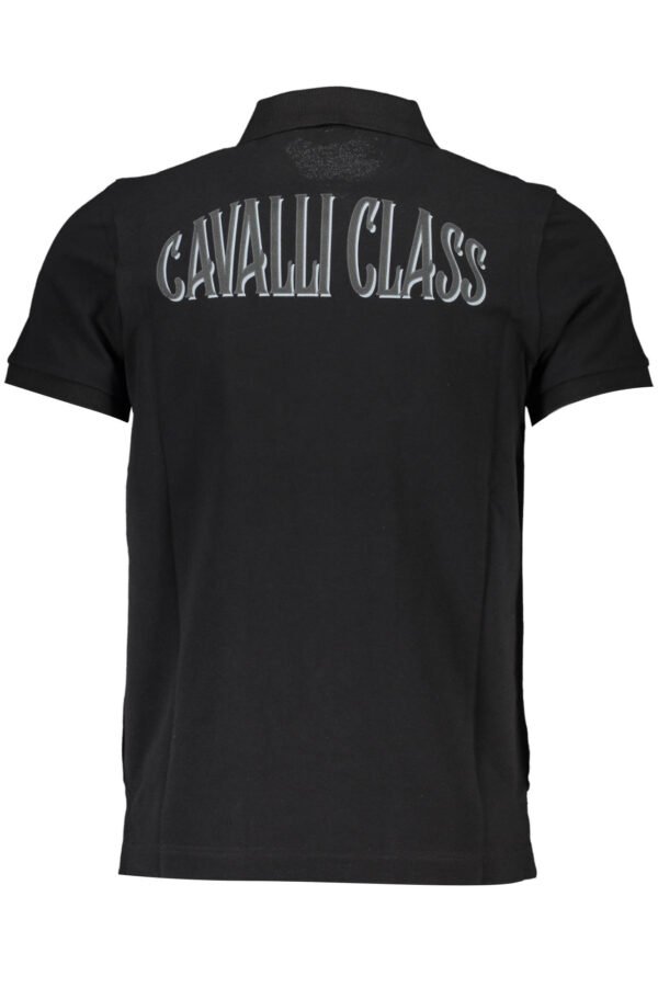 cavalliclasspolomanichecorteuomonero_2.jpg CAVALLI CLASS POLO SHORT SLEEVE MAN WHITE