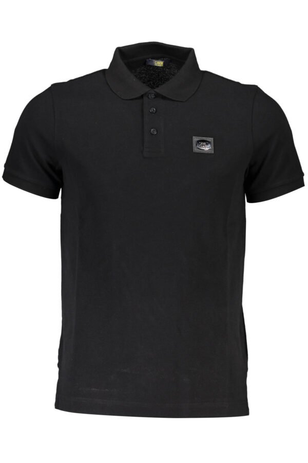 cavalliclasspolomanichecorteuomonero_1.jpg CAVALLI CLASS POLO SHORT SLEEVE MAN WHITE