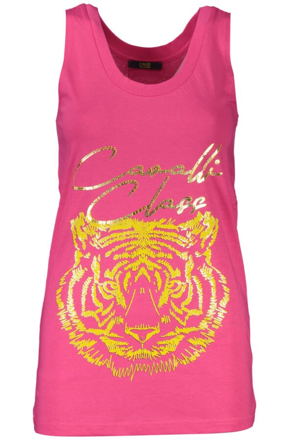 cavalliclasscanottadonnarosa_1.jpg CAVALLI CLASS WOMEN'S TANK TOP WHITE