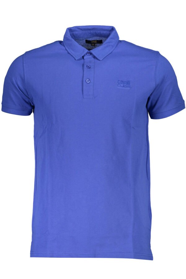 cavalliclasspolomanichecorteuomoblu_1.jpg CAVALLI CLASS POLO SHORT SLEEVE MAN WHITE