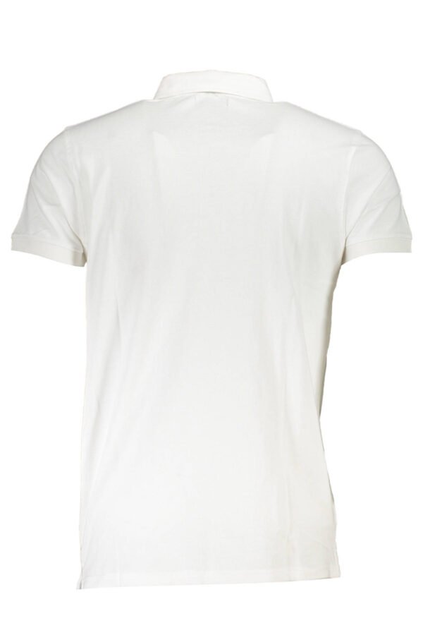 cavalliclasspolomanichecorteuomobianco_2.jpg CAVALLI CLASS POLO SHORT SLEEVE MAN WHITE