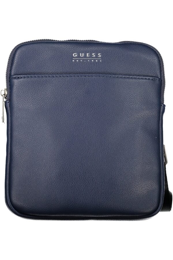 guessjeanstracollauomoblu_1.jpg GUESS JEANS MEN'S BLUE SHOULDER BAG