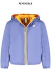 K-WAY SPORTS JACKET CHILDREN BLUE