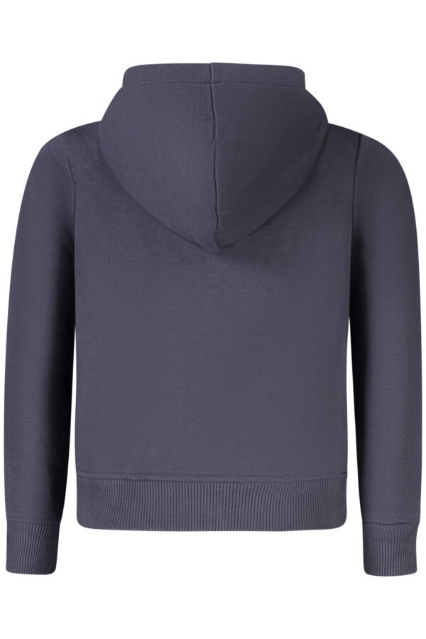 k-wayfelpaconzipbambinoblu_2.jpg K-WAY SWEATSHIRT WITH ZIP CHILD BLUE