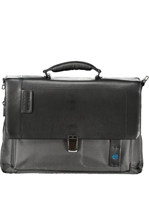 piquadrocartellauomogrigio_1.jpg PIQUADRO MEN'S BRIEFCASE GREY