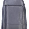 PIQUADRO MEN'S BELT BAG BLUE