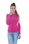 WOMEN'S PINK BLUSH SWEATER
