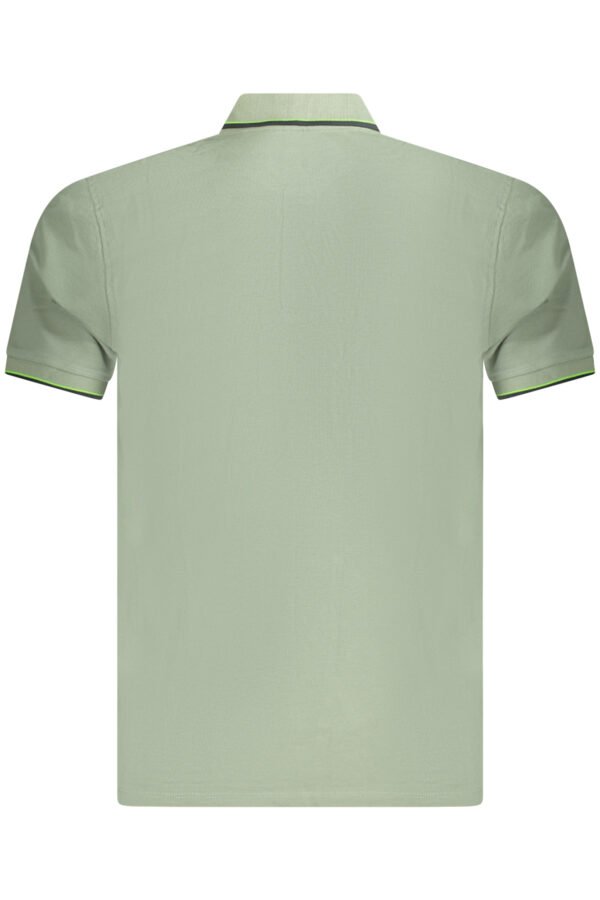 norway1963polomanichecorteuomoverde_2.jpg NORWAY 1963 YELLOW MEN'S SHORT SLEEVED POLO SHIRT