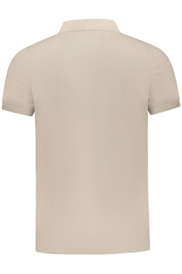 norway1963polomanichecorteuomobeige_2.jpg NORWAY 1963 MEN'S WHITE SHORT SLEEVE POLO SHIRT