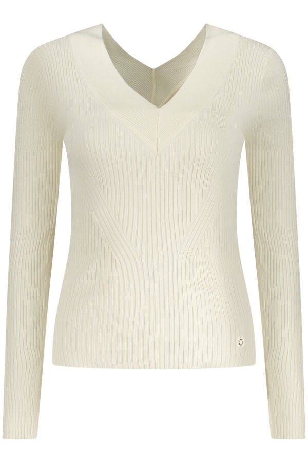 guessjeansmagliadonnabianco_1.jpg GUESS JEANS WOMEN'S WHITE SWEATER