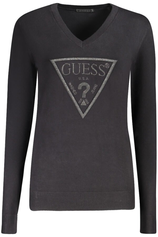 guessjeansmagliadonnanero_1.jpg GUESS JEANS WOMEN'S WHITE SWEATER