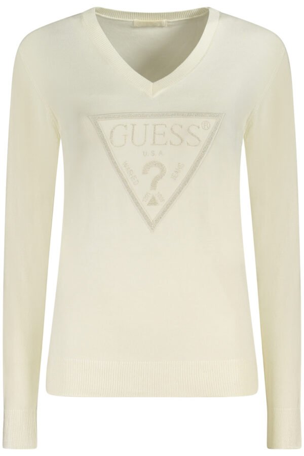 guessjeansmagliadonnabianco_1.jpg GUESS JEANS WOMEN'S WHITE SWEATER