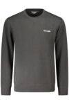WRANGLER MEN'S BLACK ZIP-UP SWEATSHIRT