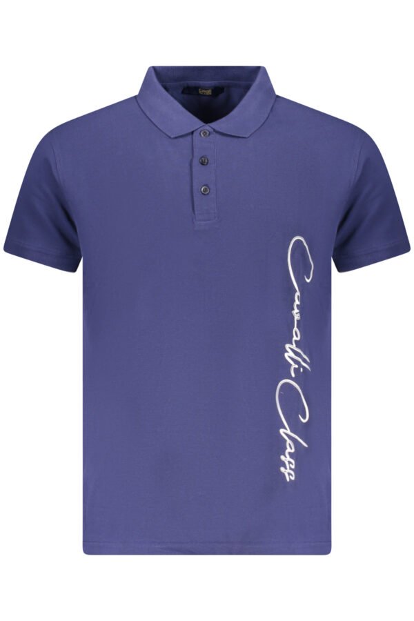 cavalliclasspolomanichecorteuomoblu_1.jpg CAVALLI CLASS POLO SHORT SLEEVE MEN BLUE