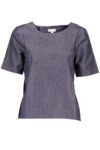 GANT WOMEN'S SHORT SLEEVE T-SHIRT BLUE