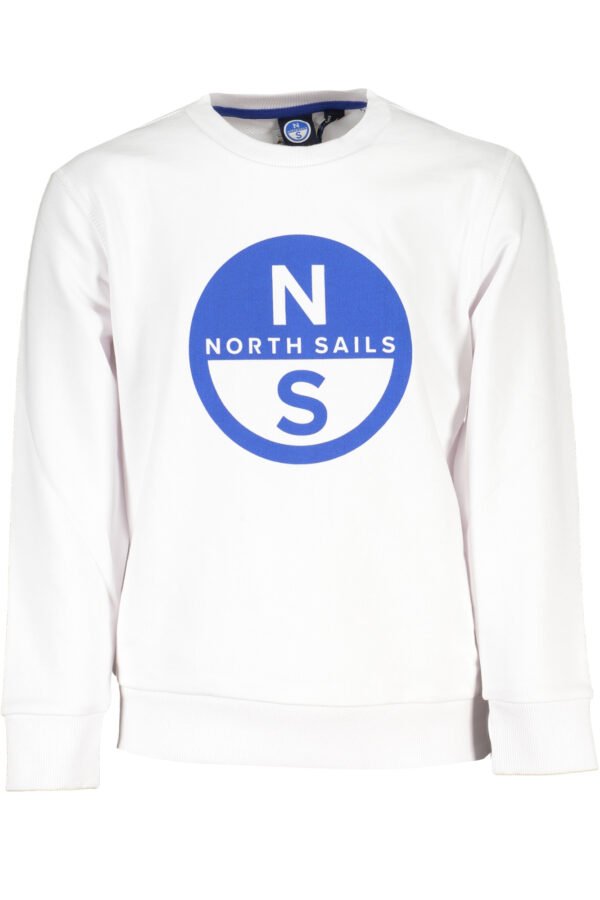 northsailsfelpasenzazipbambinobianco_1.jpg NORTH SAILS SWEATSHIRT WITHOUT ZIP