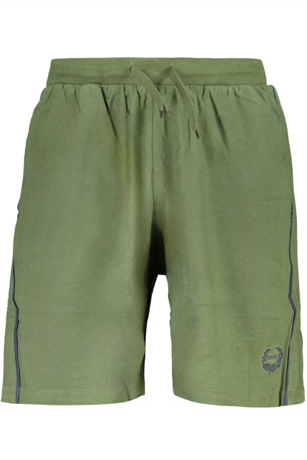 gianmarcoventuripantaloneshortuomoverde_1.jpg GIAN MARCO VENTURI MEN'S GREEN SHORT PANTS