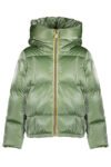 K-WAY GREEN JACKET FOR CHILDREN