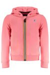 K-WAY PINK ZIP SWEATSHIRT FOR GIRLS