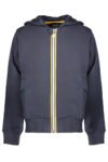 K-WAY ZIP SWEATSHIRT FOR CHILDREN BLUE