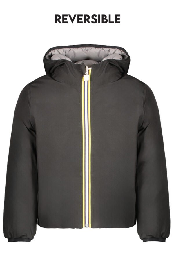 k-waygiubbottobambinonero_3.jpg K-WAY BLUE JACKET FOR CHILDREN