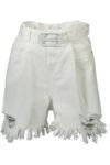 GAELLE PARIS WHITE WOMAN SHORT TROUSERS