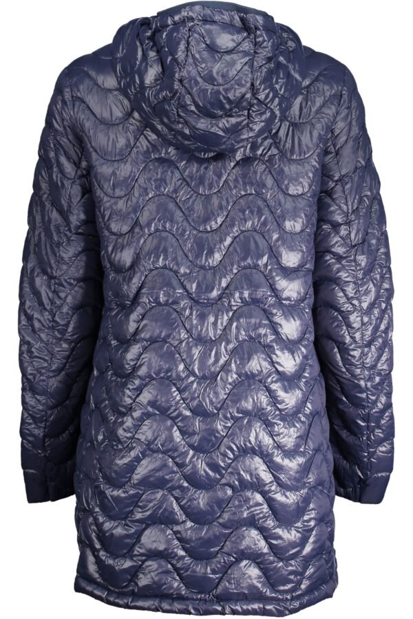 k-waygiubbottodonnablu_2.jpg K-WAY BLUE WOMEN'S JACKET